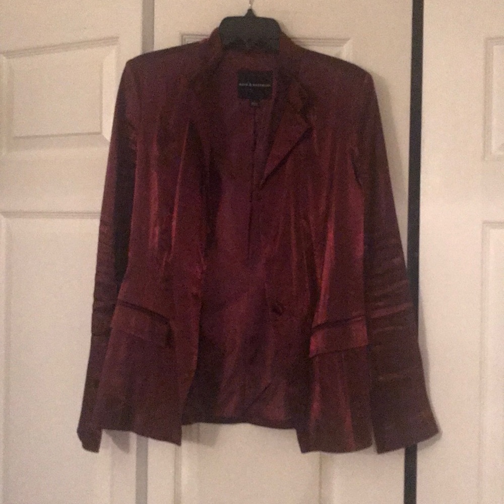 Red blazer